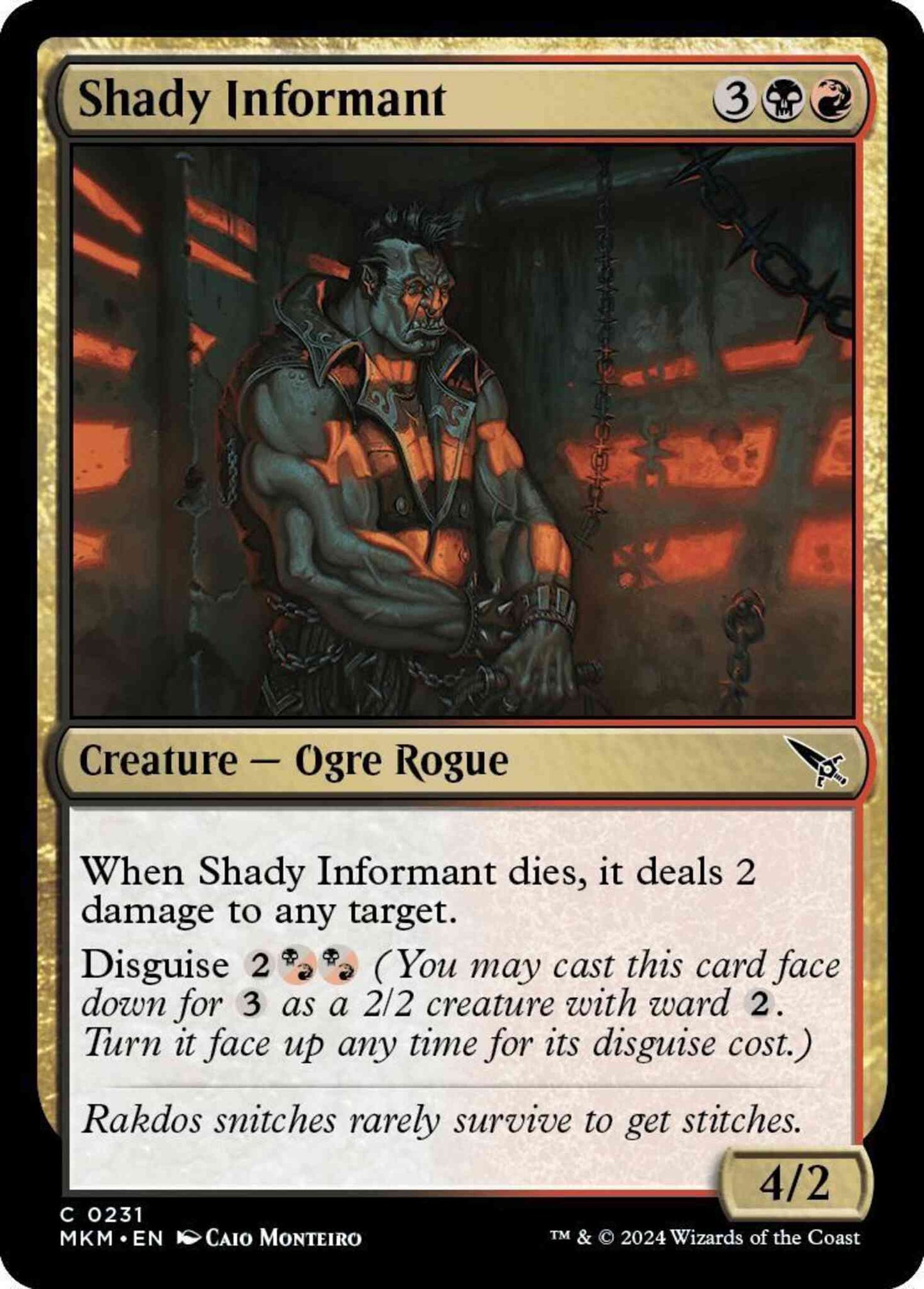 Shady Informant [231] [Murders at Karlov Manor] [Non-Foil]