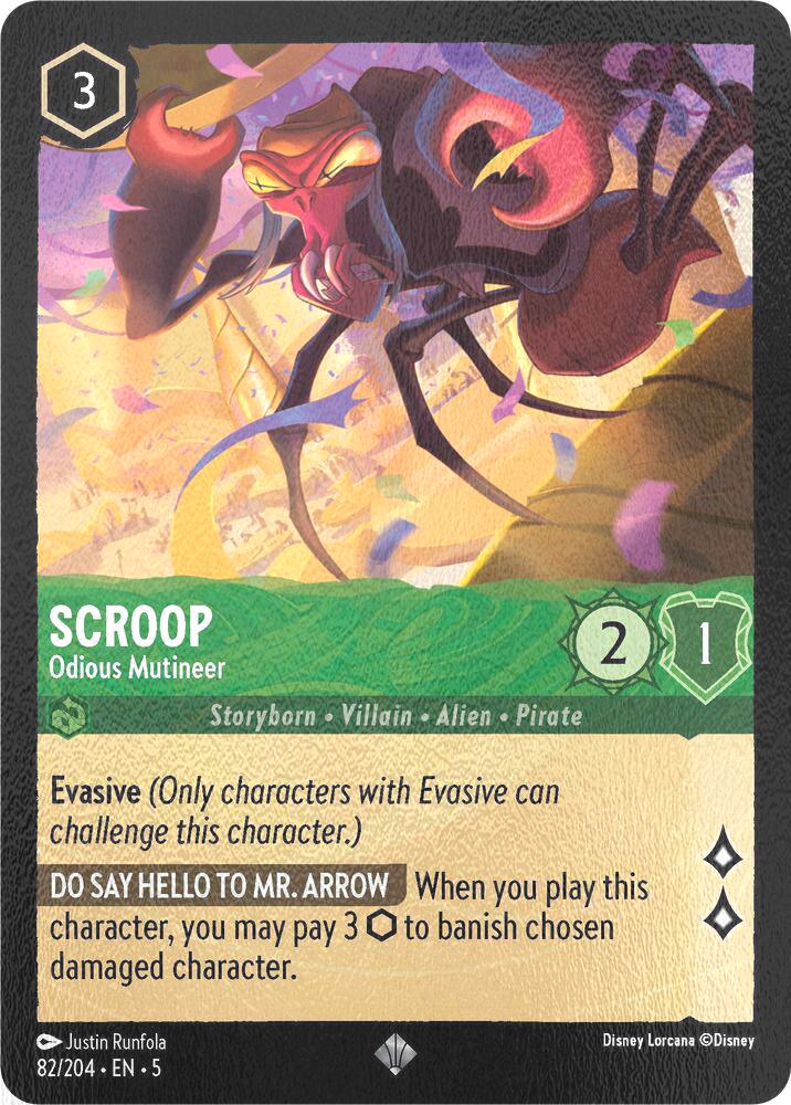 Scroop - Odious Mutineer - 82/204 [Shimmering Skies] [Cold Foil]