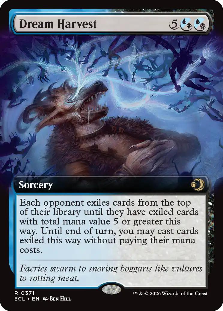 Dream Harvest [371] [Extended Art] [Lorwyn Eclipsed] [Non-Foil]
