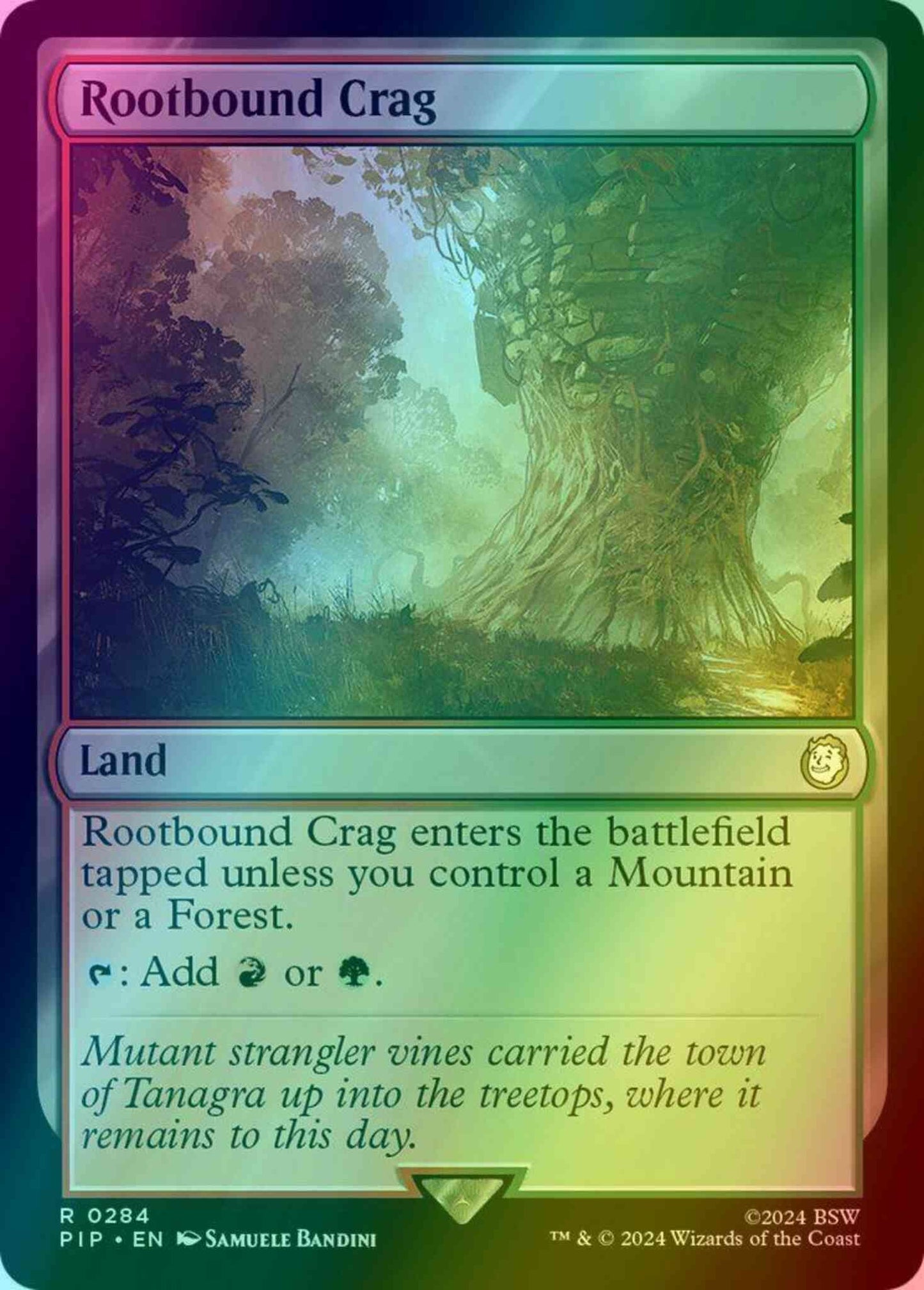 Rootbound Crag [284] [Fallout] [Foil]
