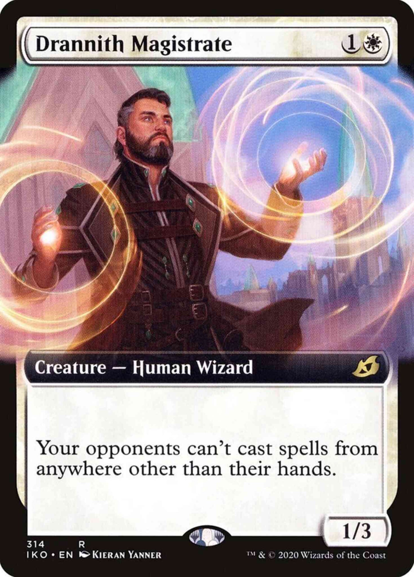 Drannith Magistrate [314] [Extended Art] [Ikoria: Lair of Behemoths] [Non-Foil]