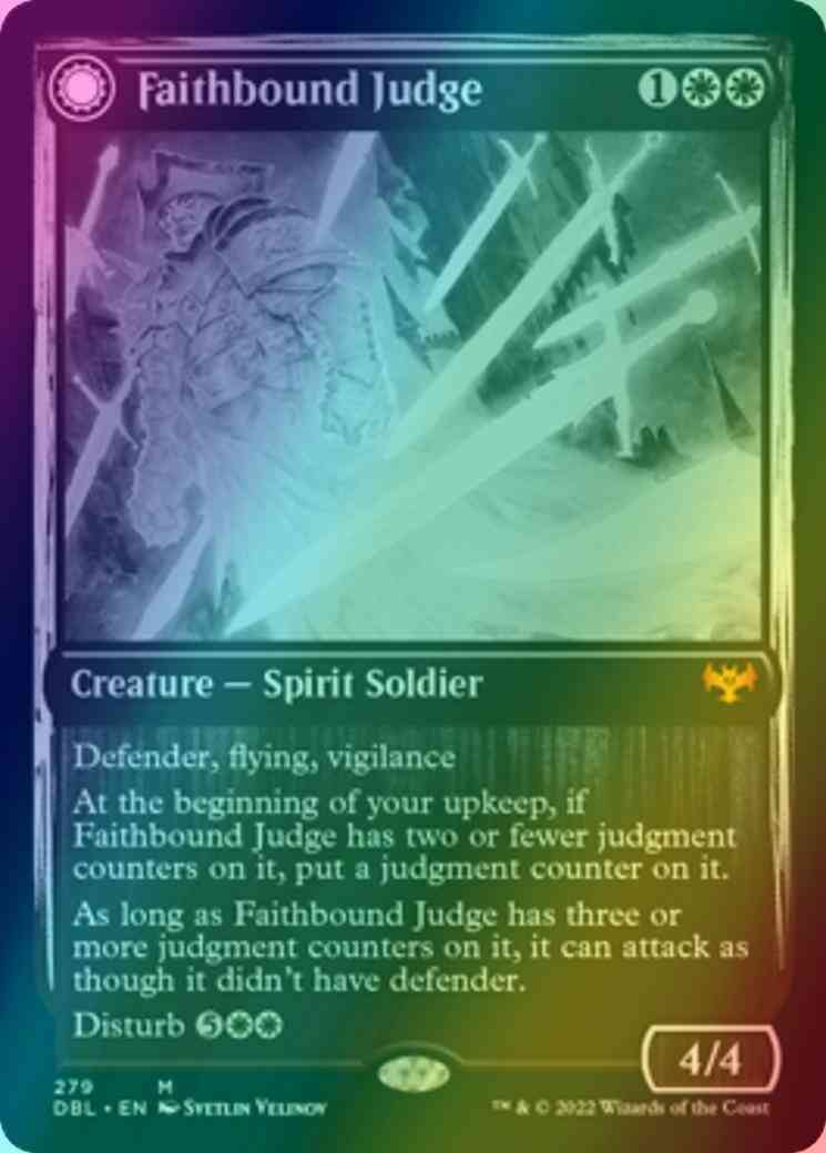 Faithbound Judge // Sinner's Judgment [279] [Innistrad: Double Feature] [Foil]