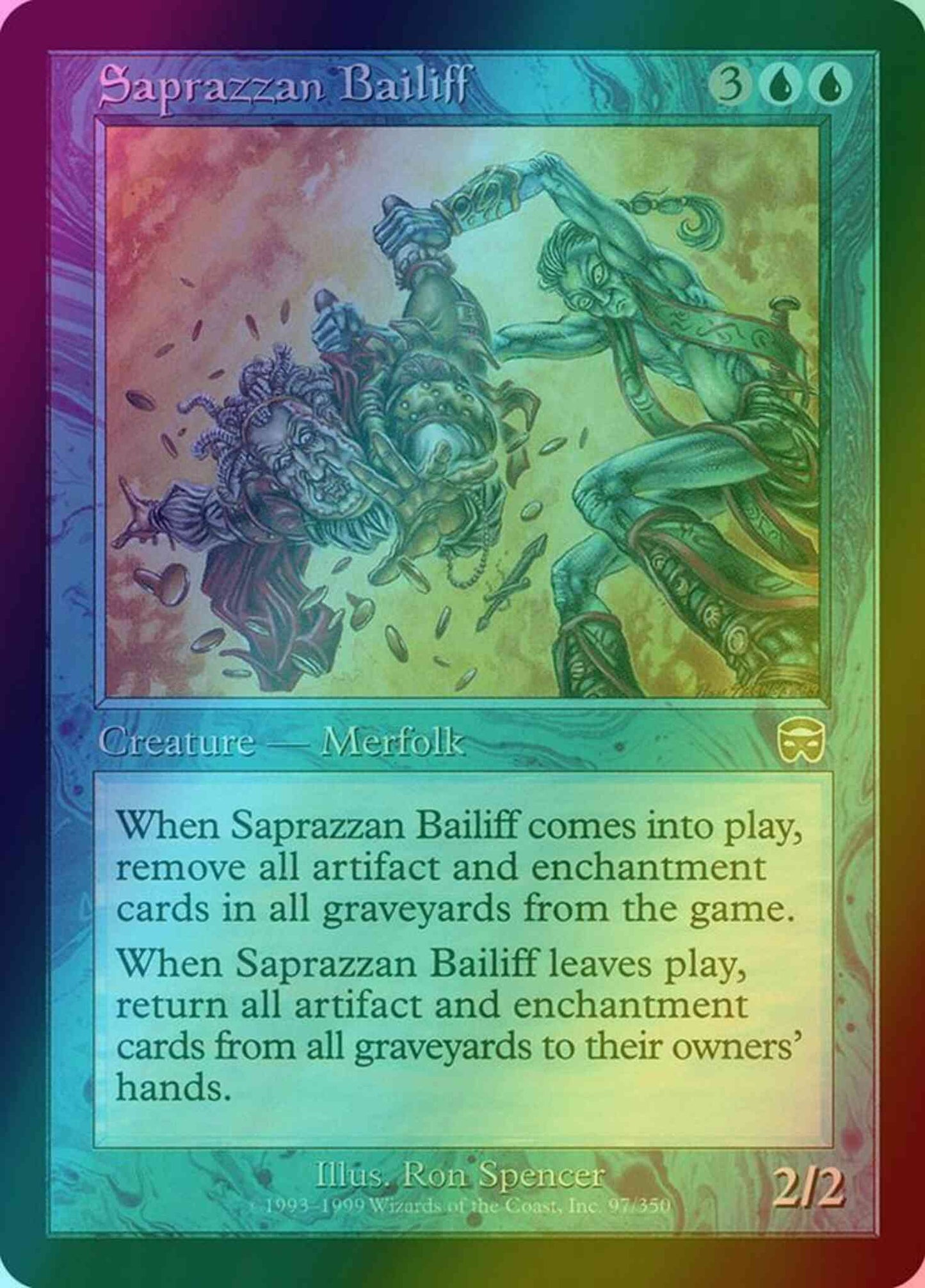 Saprazzan Bailiff [97] [Mercadian Masques] [Foil]