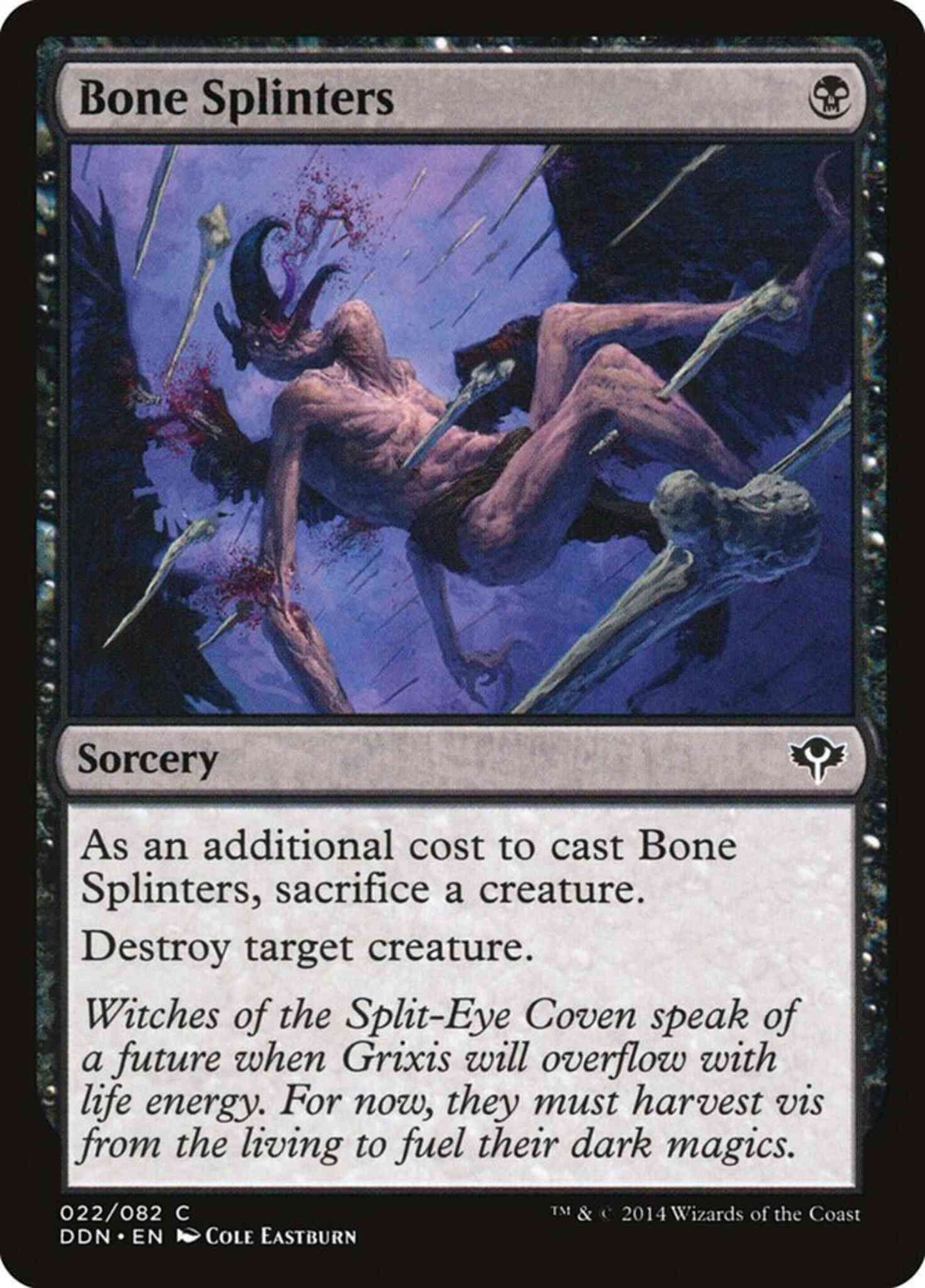 Bone Splinters [22] [Duel Decks Speed vs Cunning] [Non-Foil]