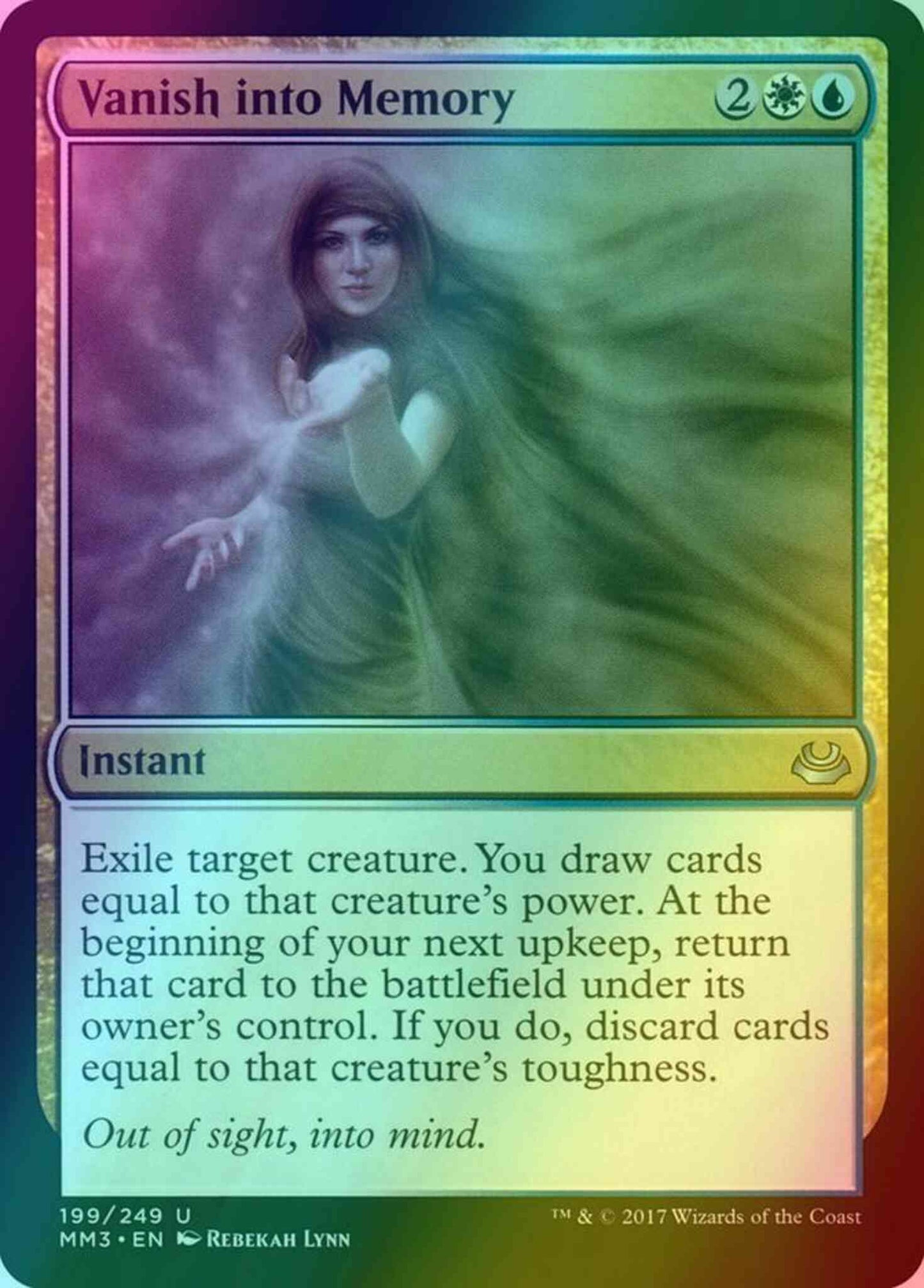 Vanish into Memory [199] [Modern Masters 2017] [Foil]