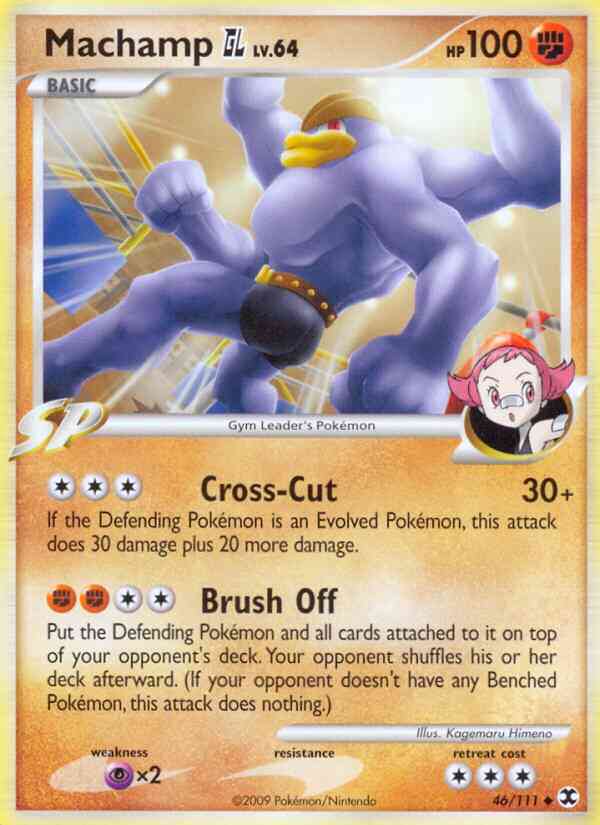 Machamp GL - 46/111 - Uncommon [pl2-46] [Reverse Holo]
