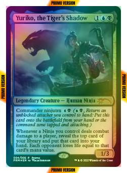 Yuriko, the Tiger's Shadow [4] [Year of the Tiger 2022] [Foil]