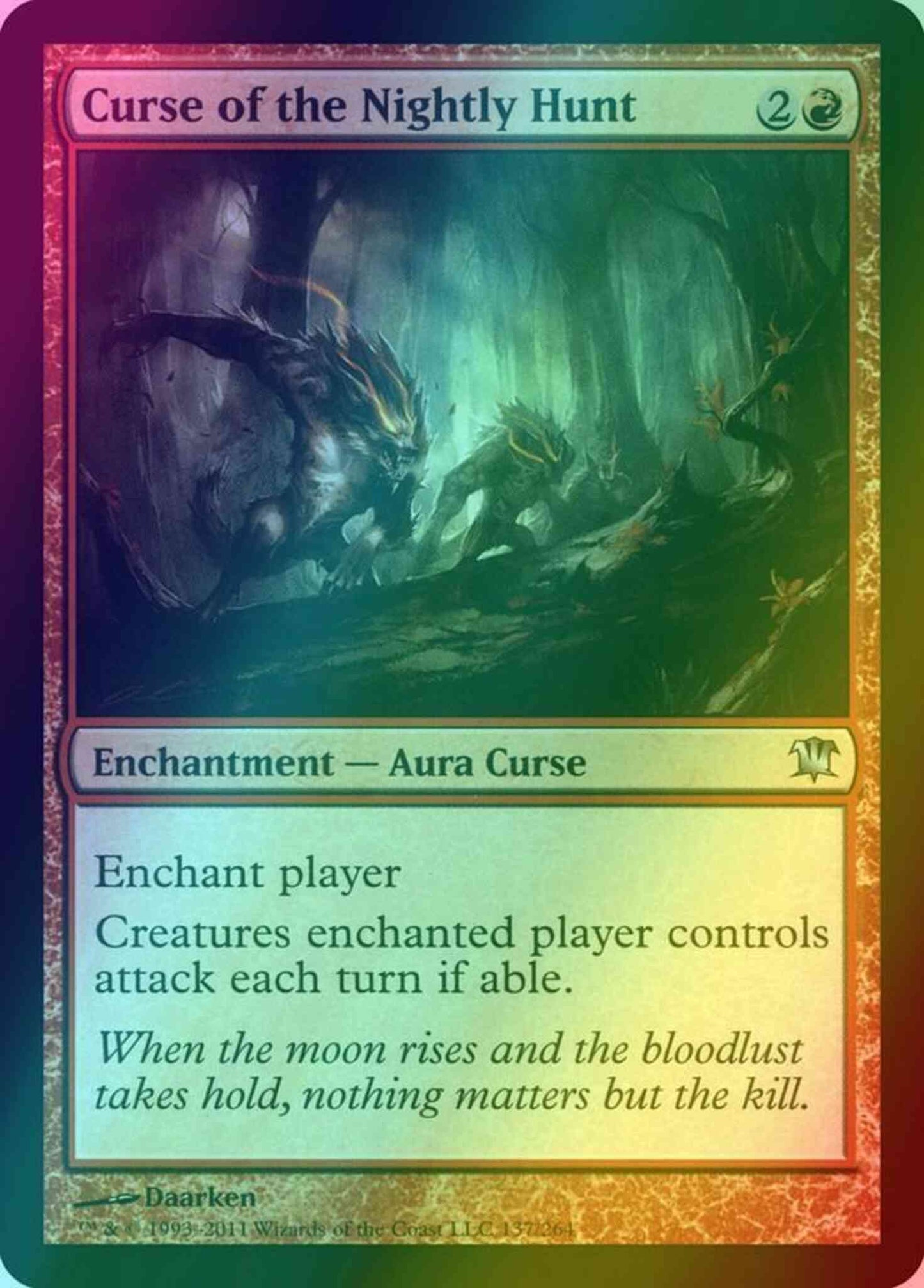 Curse of the Nightly Hunt [137] [Innistrad] [Foil]