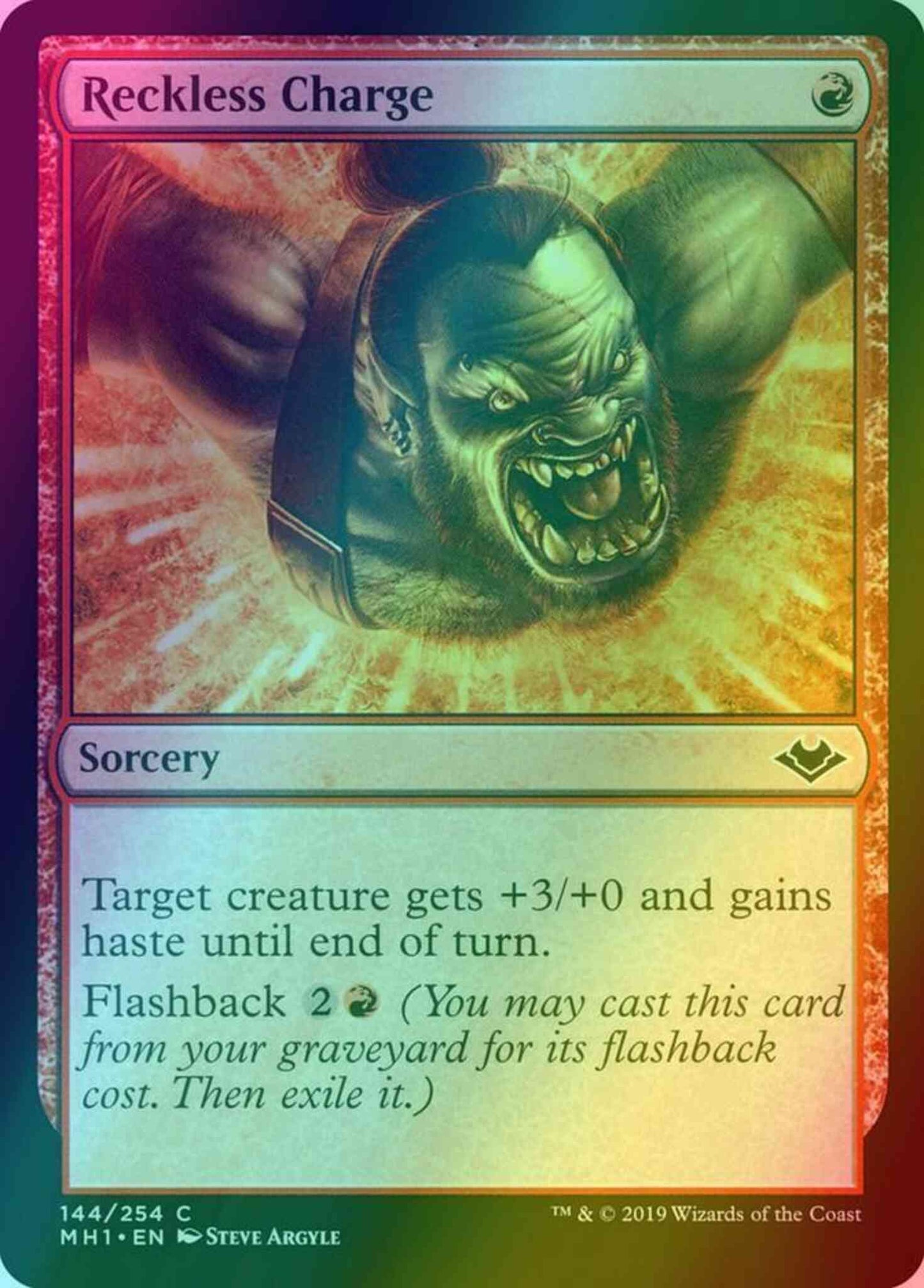 Reckless Charge [144] [Modern Horizons] [Foil]