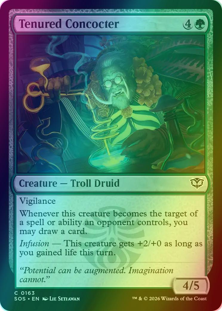 Tenured Concocter [163] [Secrets of Strixhaven] [Foil]