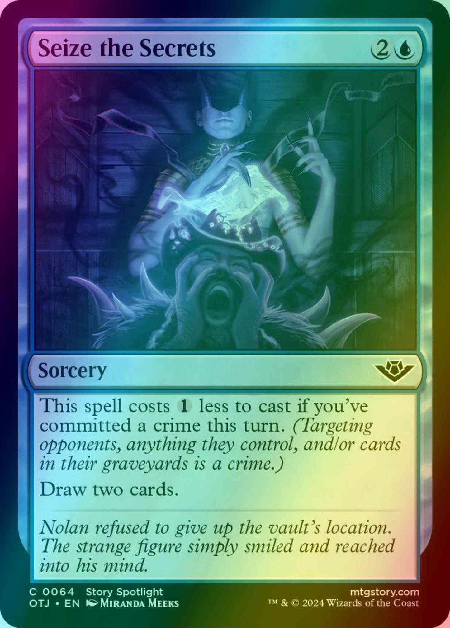 Seize the Secrets [64] [Outlaws of Thunder Junction] [Foil]