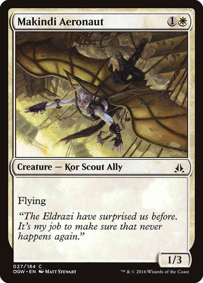 Makindi Aeronaut [27] [Oath of the Gatewatch] [Non-Foil]