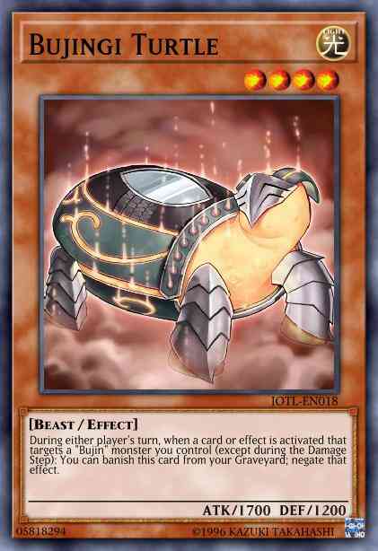 Bujingi Turtle - JOTL-EN018 - Common - 1st Edition