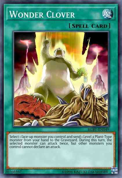 Wonder Clover - RGBT-EN049 - Common - 1st Edition