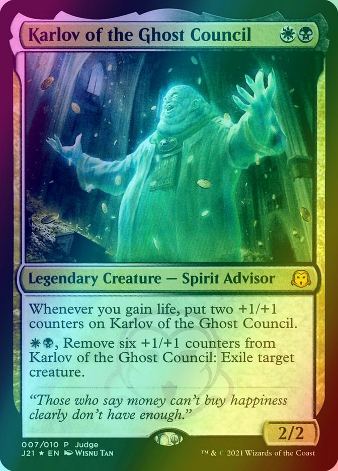 Karlov of the Ghost Council [7] [Judge Gift Cards 2021] [Foil]