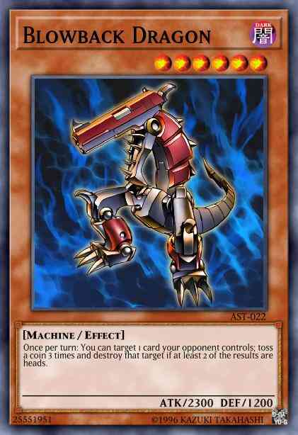 Blowback Dragon - MC2-EN005 - Secret Rare - Limited