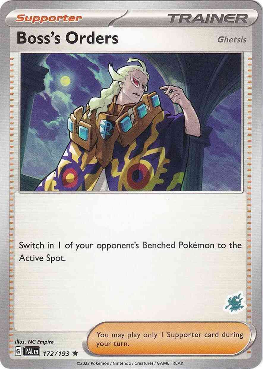 Boss's Orders - 172/193 - Rare - Darkrai Stamp [ba03-DRK10] [Non-Holo]