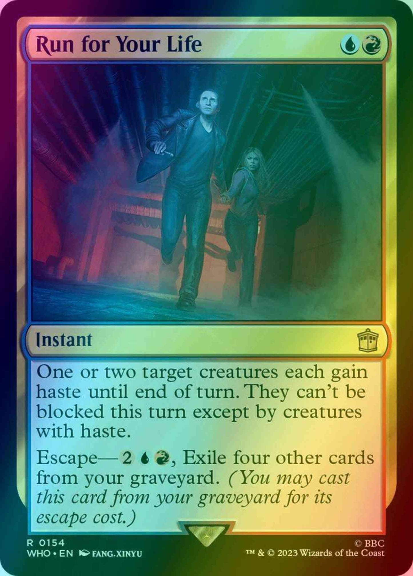 Run for Your Life [154] [Universes Beyond: Doctor Who] [Foil]