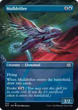 Mulldrifter [349] [Borderless] [Double Masters 2022] [Non-Foil]
