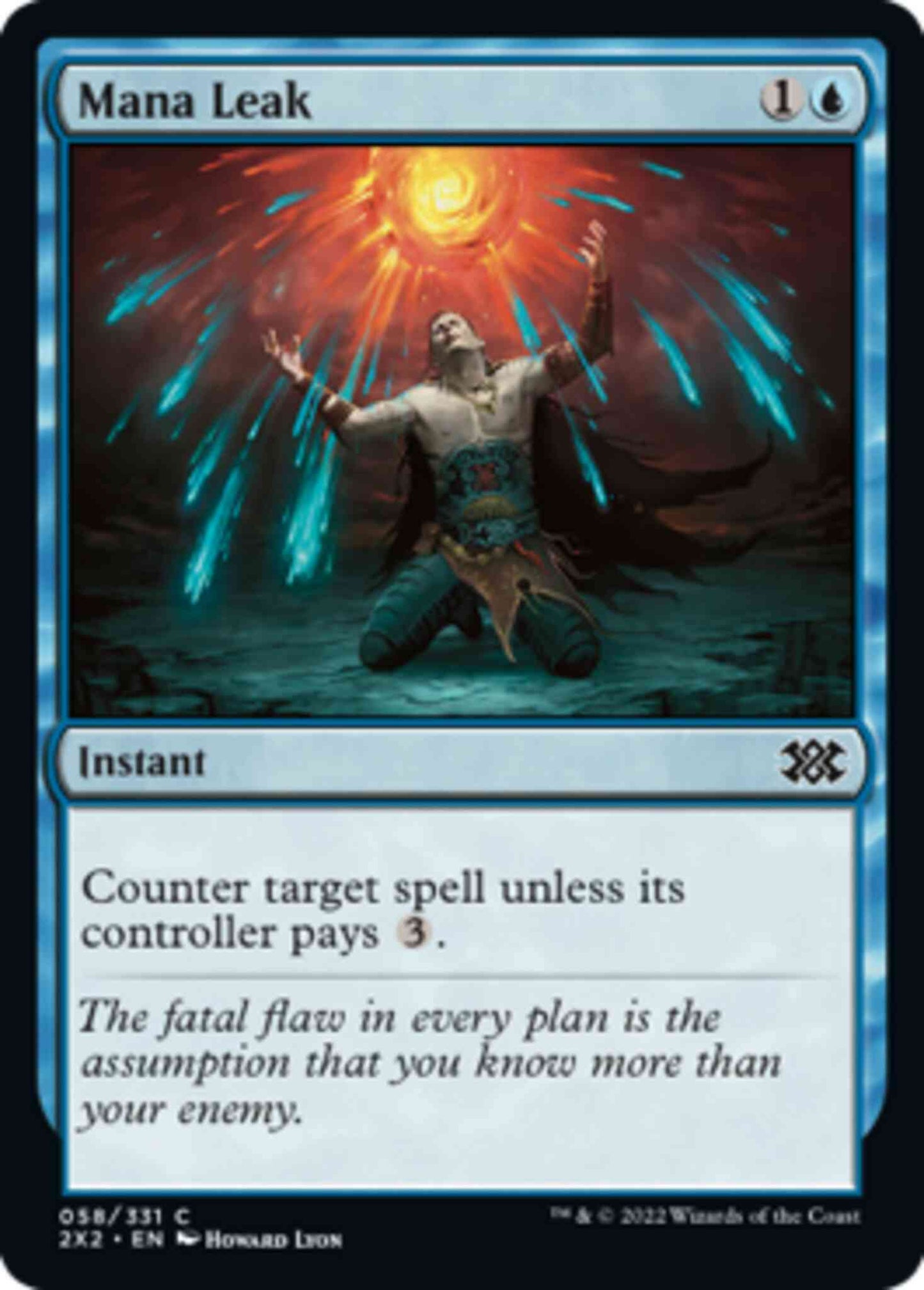 Mana Leak [58] [Double Masters 2022] [Non-Foil]