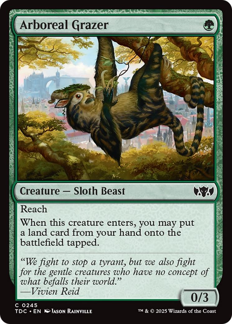Arboreal Grazer [245] [Tarkir: Dragonstorm: Commander] [Non-Foil]
