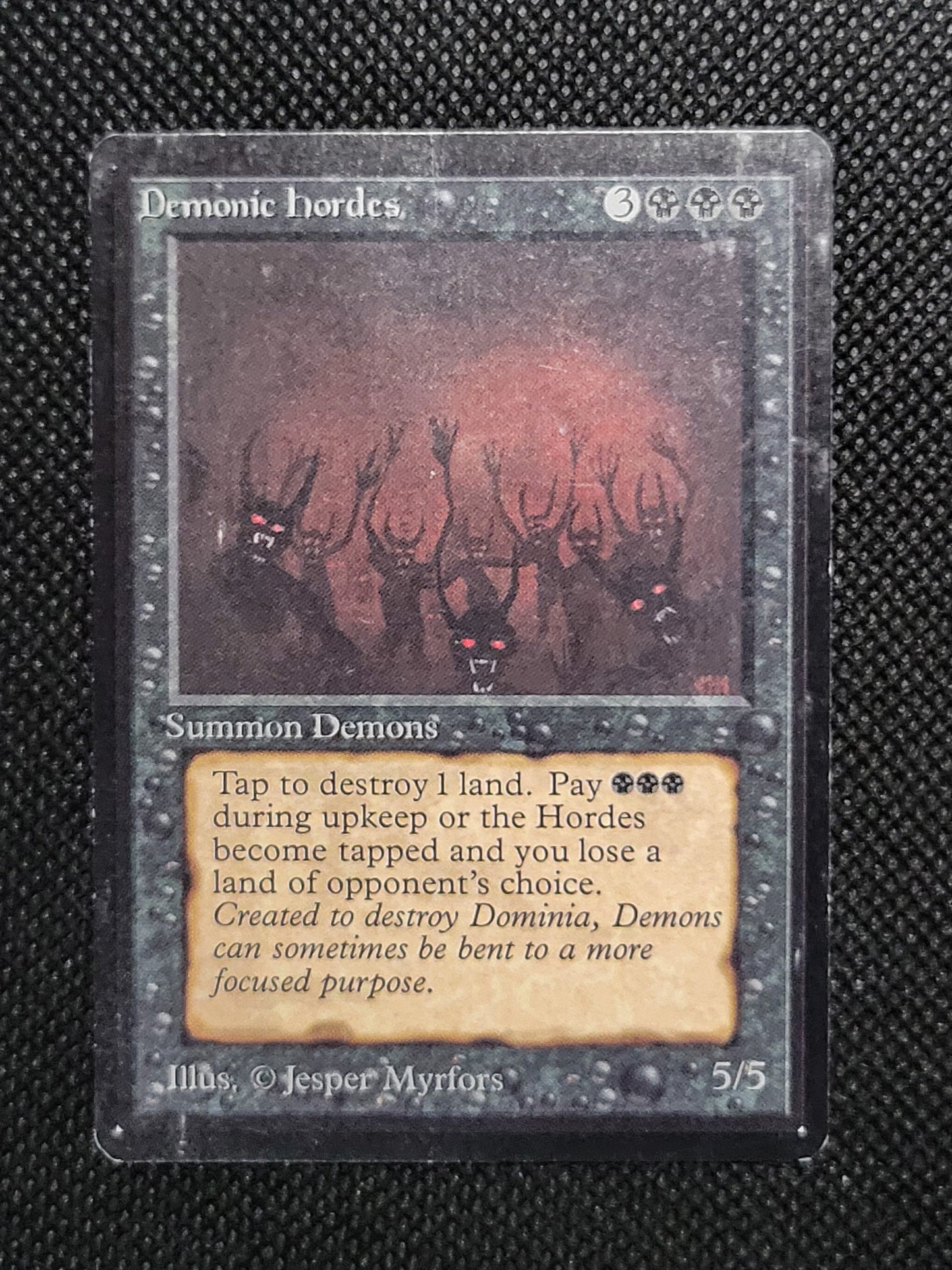 Demonic Hordes — Damaged — ID 17026