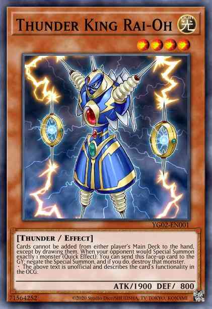 Thunder King Rai-Oh - LCGX-EN203 - Common - Unlimited