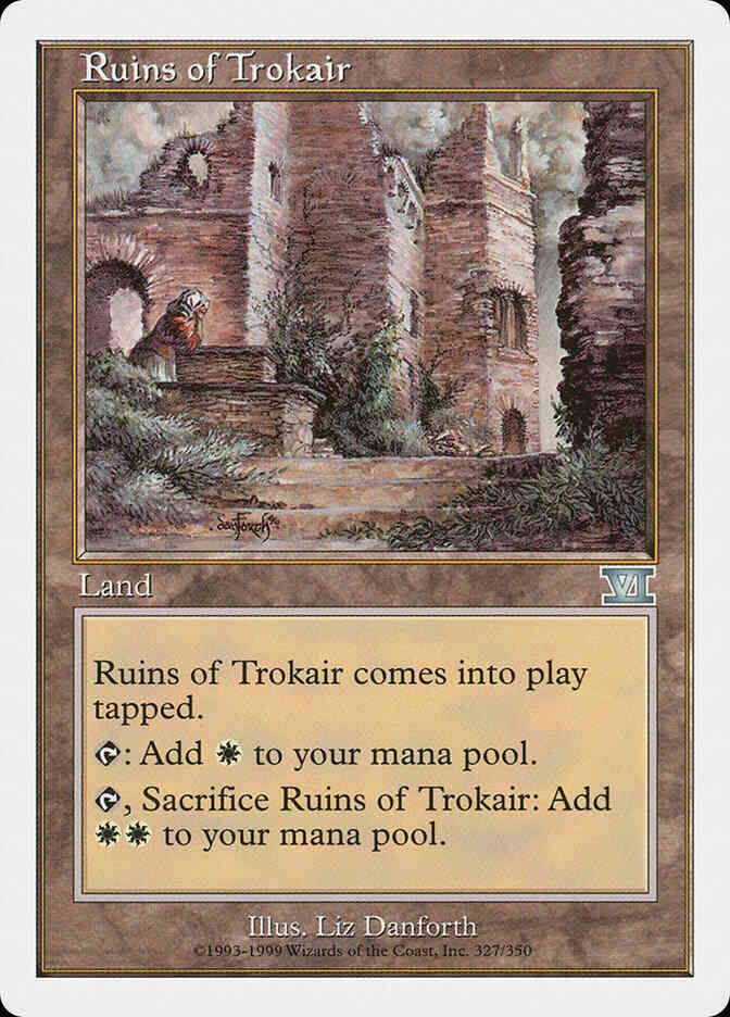 Ruins of Trokair [327] [Classic Sixth Edition] [Non-Foil]