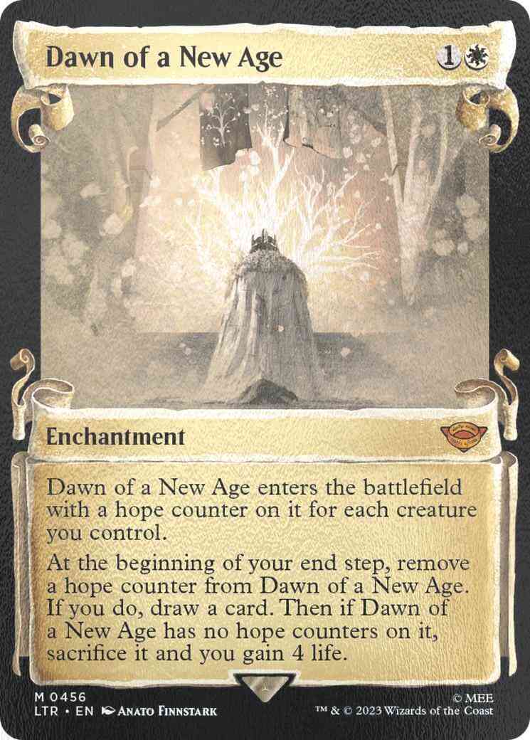 Dawn of a New Age [456] [Scrolls Showcase] [The Lord of the Rings: Tales of Middle-earth] [Silver Foil]