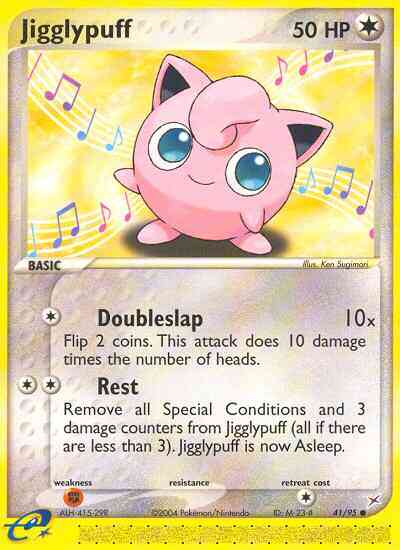 Jigglypuff - 41/95 - Common [ex4-41] [Non-Holo]