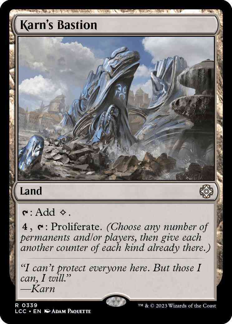 Karn's Bastion [339] [The Lost Caverns of Ixalan: Commander] [Non-Foil]