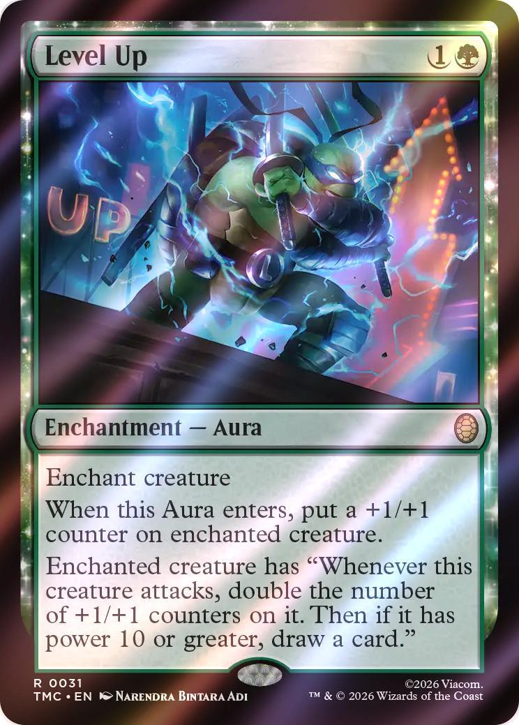 Level Up [31] [Teenage Mutant Ninja Turtles Eternal] [Surge Foil]