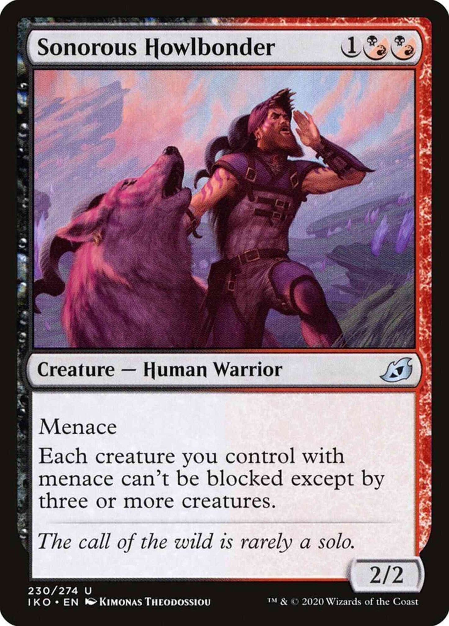 Sonorous Howlbonder [230] [Ikoria: Lair of Behemoths] [Non-Foil]