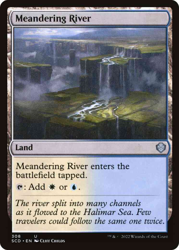 Meandering River [308] [Starter Commander Decks] [Non-Foil]