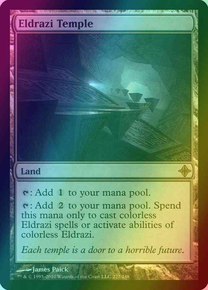 Eldrazi Temple [227] [Rise Of The Eldrazi] [Foil]