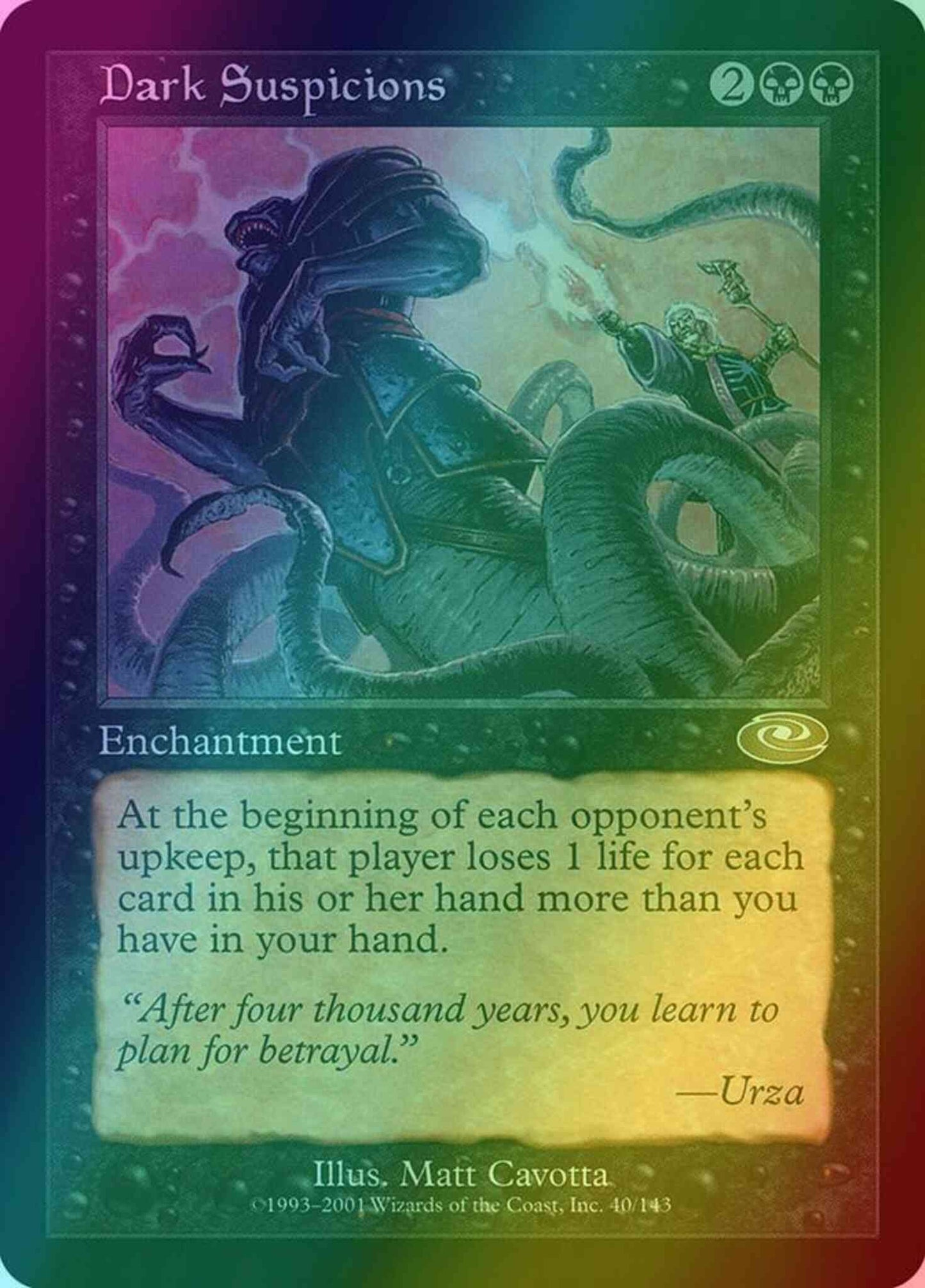 Dark Suspicions [40] [Planeshift] [Foil]