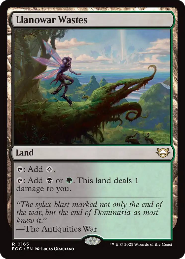 Llanowar Wastes [165] [Edge of Eternities: Commander] [Non-Foil]