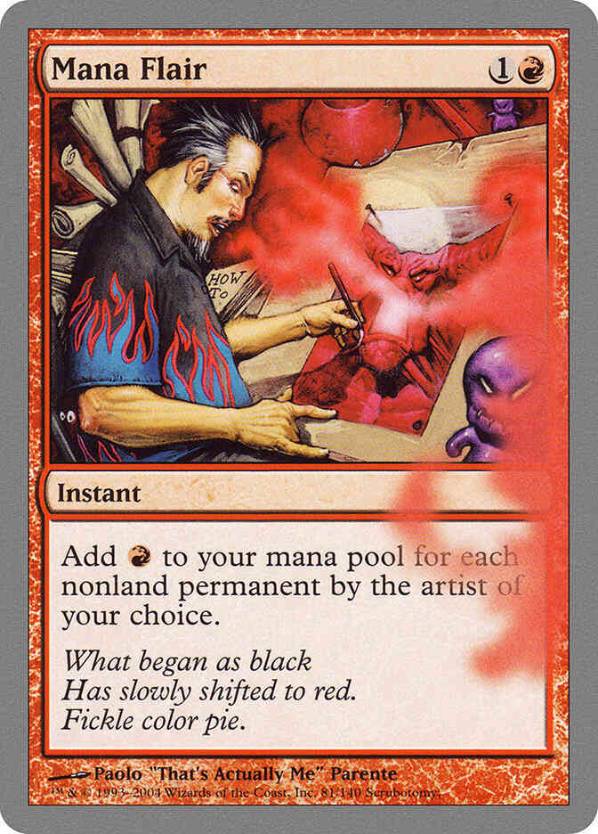 Mana Flair [81] [Unhinged] [Non-Foil]
