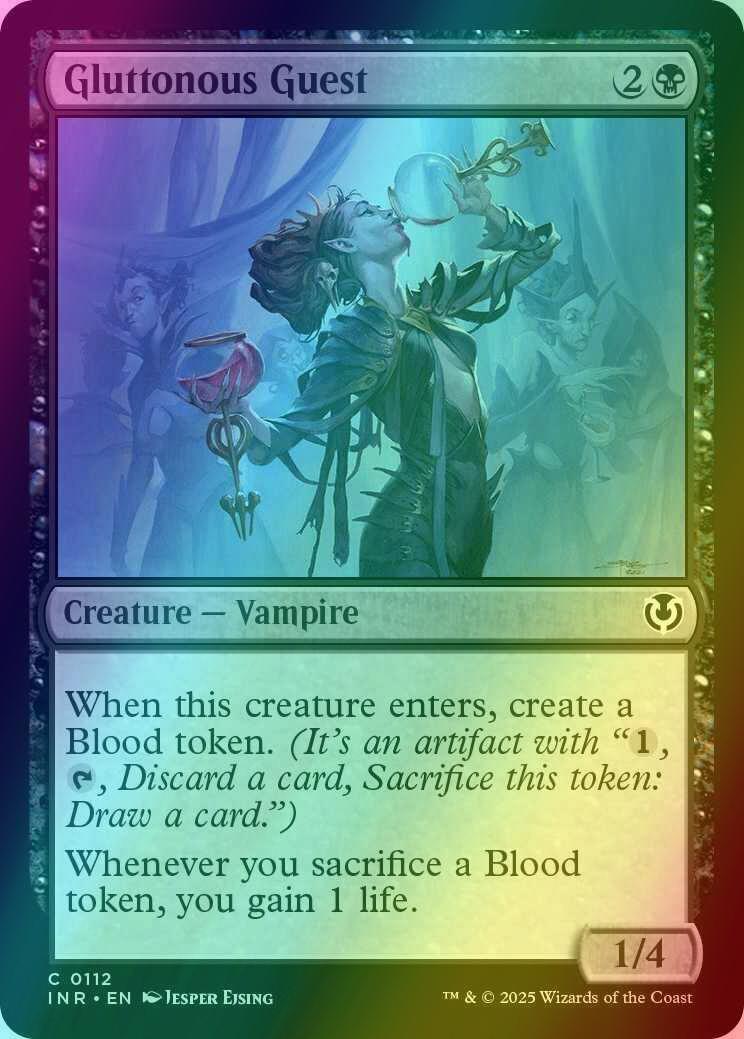 Gluttonous Guest [112] [Innistrad Remastered] [Foil]