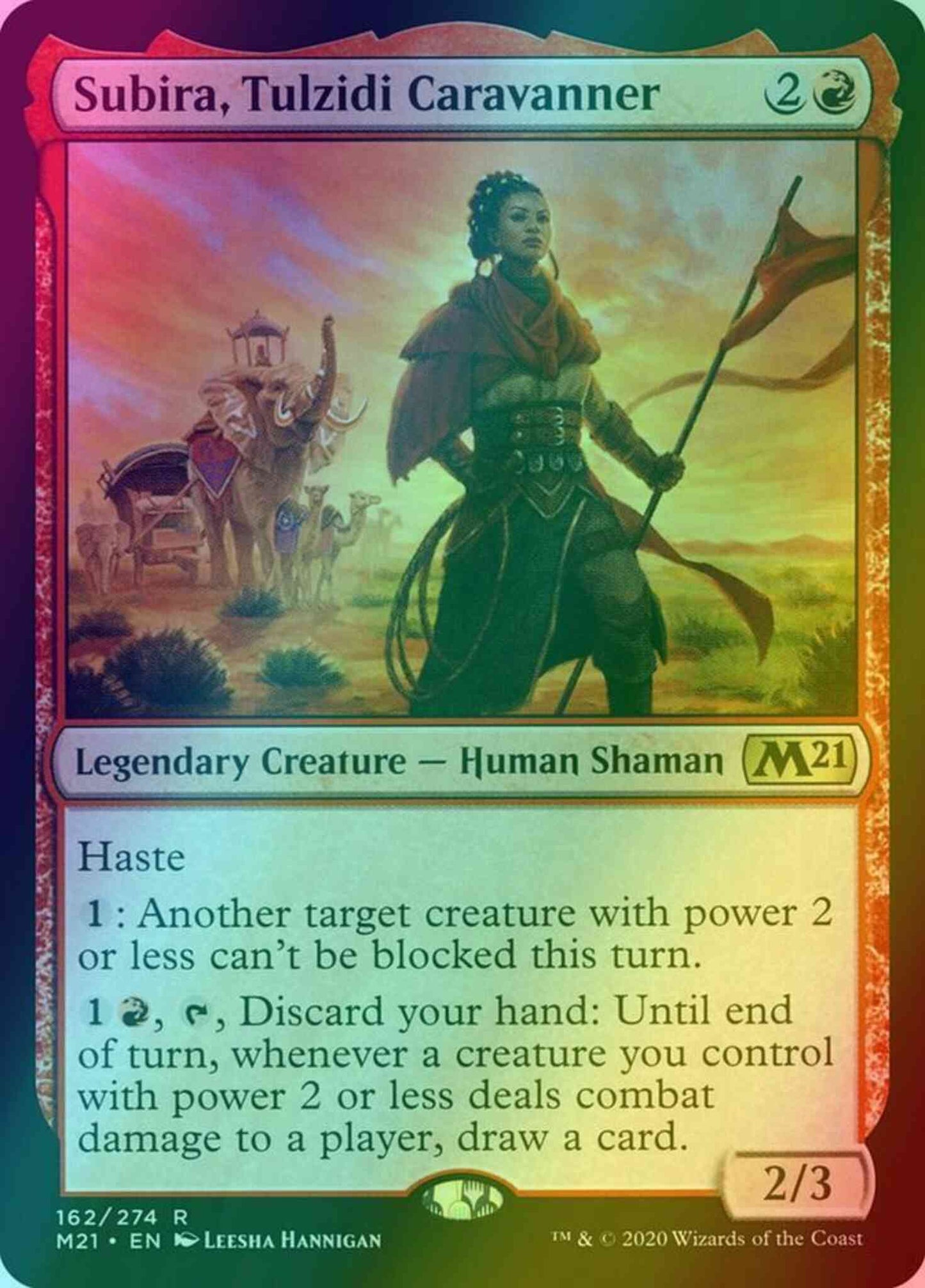 Subira, Tulzidi Caravanner [162] [Core Set 2021] [Foil]