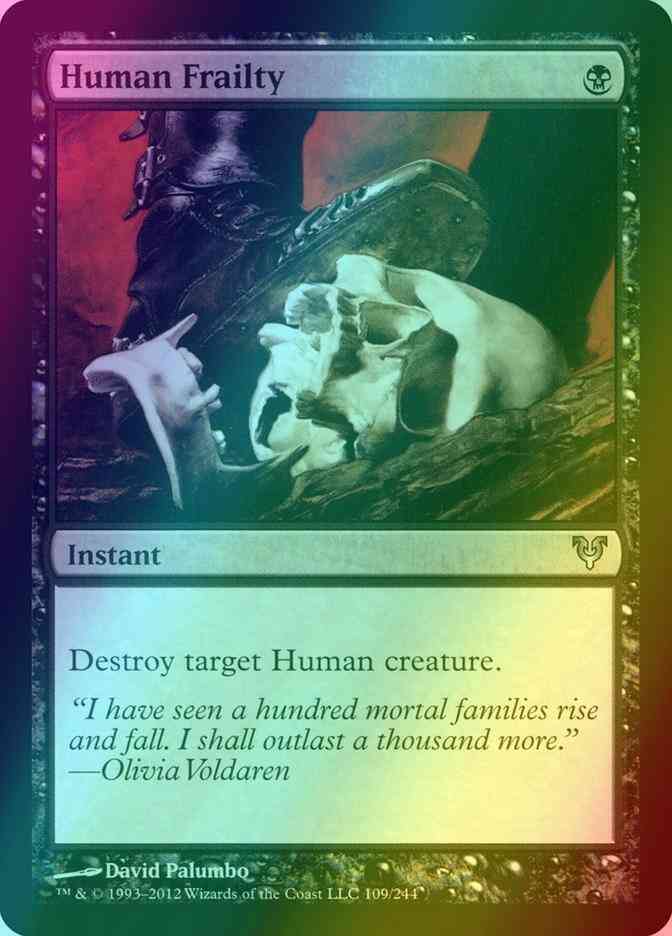 Human Frailty [109] [Avacyn Restored] [Foil]