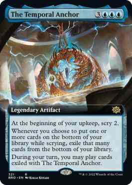 The Temporal Anchor [321] [Extended Art] [The Brothers' War] [Non-Foil]