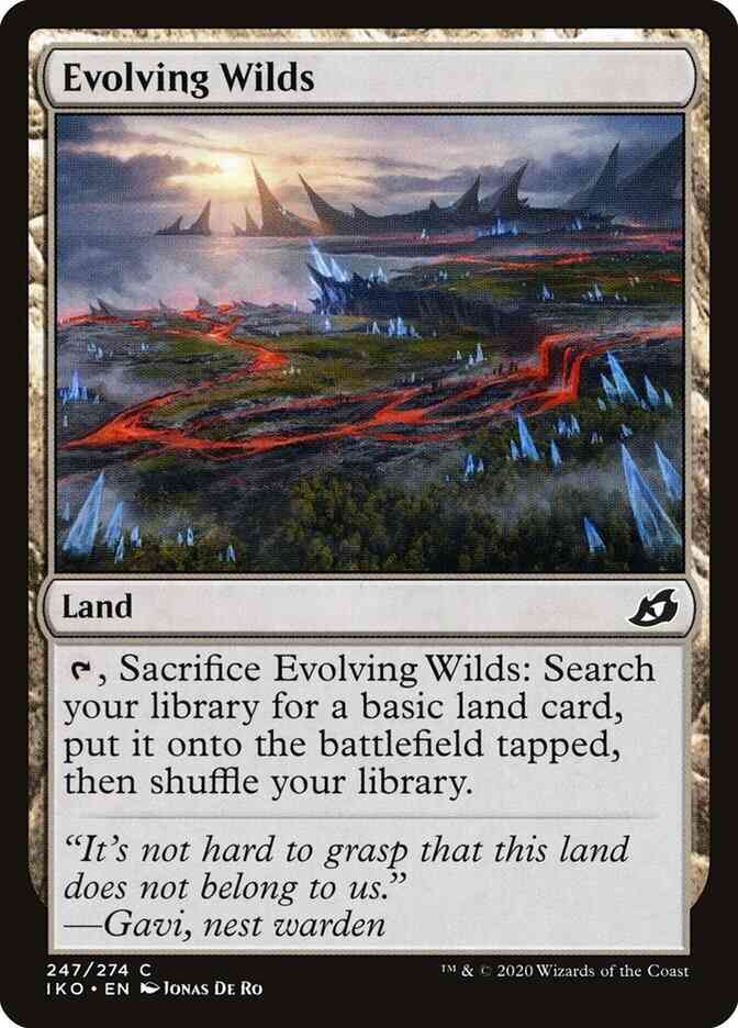 Evolving Wilds [247] [Ikoria: Lair of Behemoths] [Non-Foil]