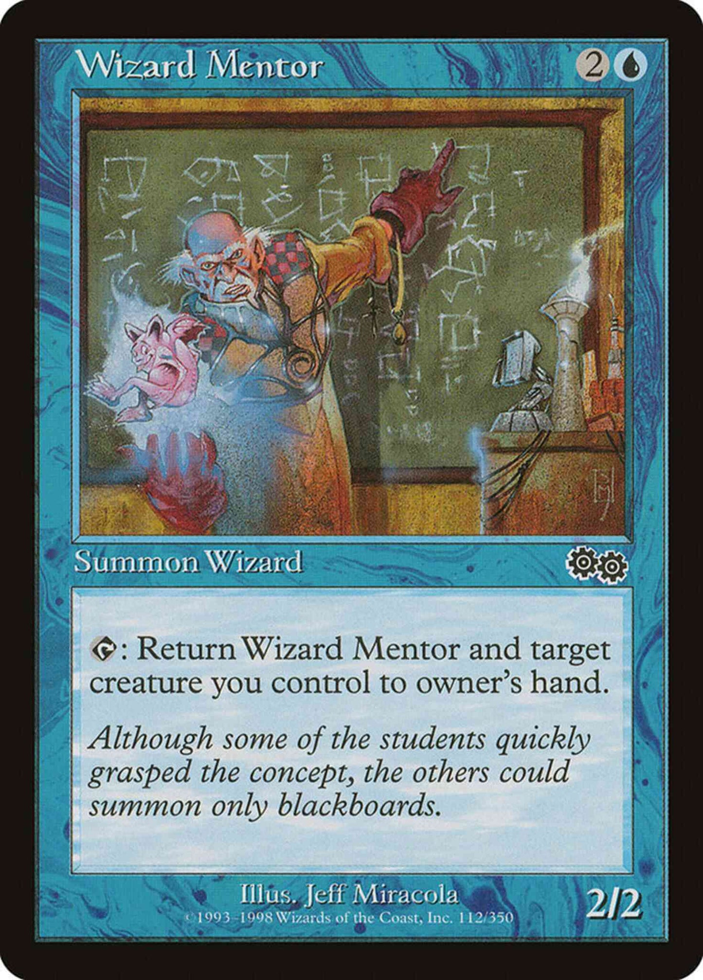 Wizard Mentor [112] [Urza's Saga] [Non-Foil]