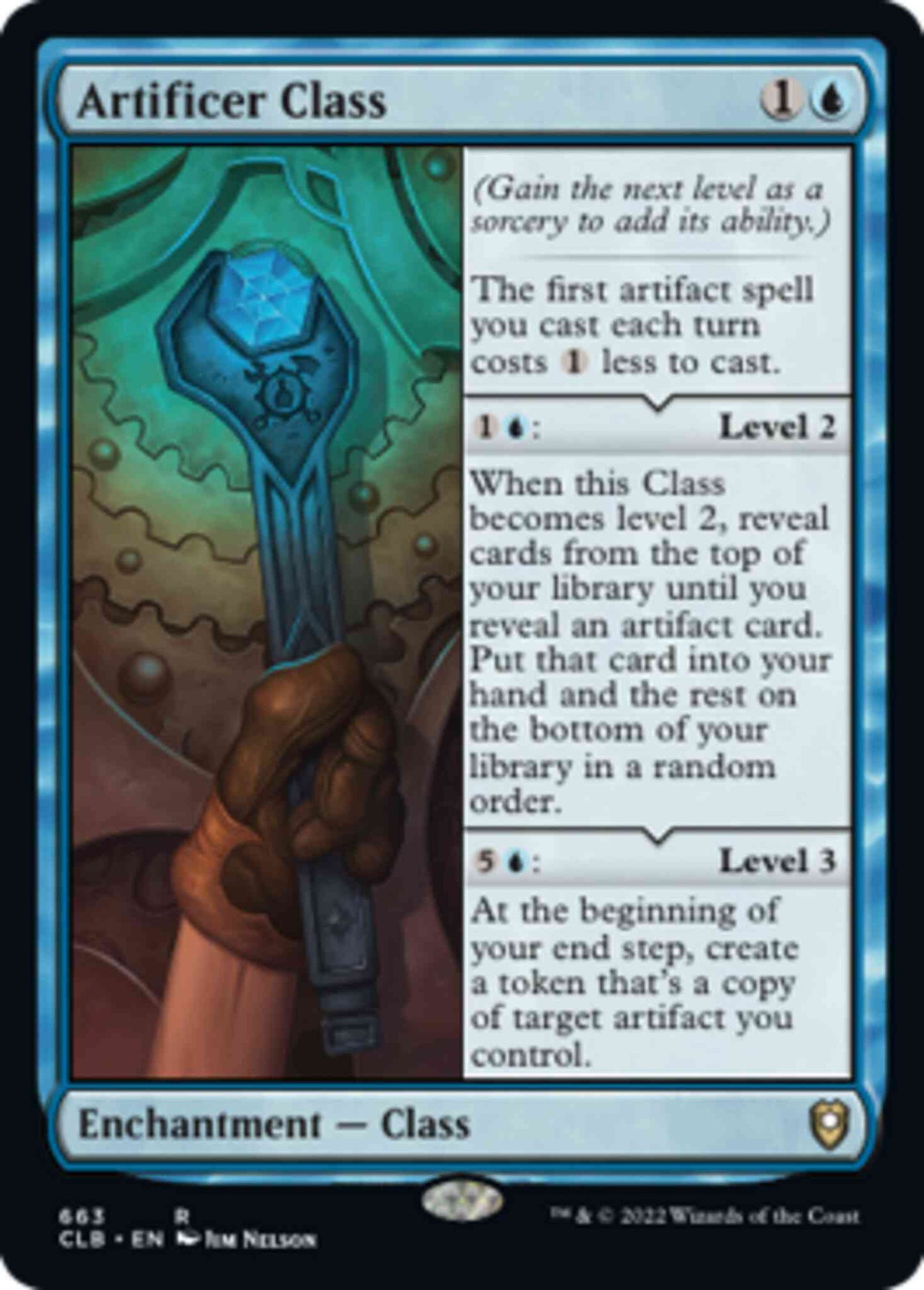 Artificer Class [663] [Commander Legends: Battle for Baldur's Gate] [Non-Foil]
