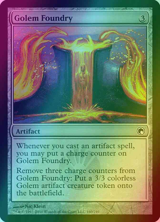Golem Foundry [160] [Scars Of Mirrodin] [Foil]