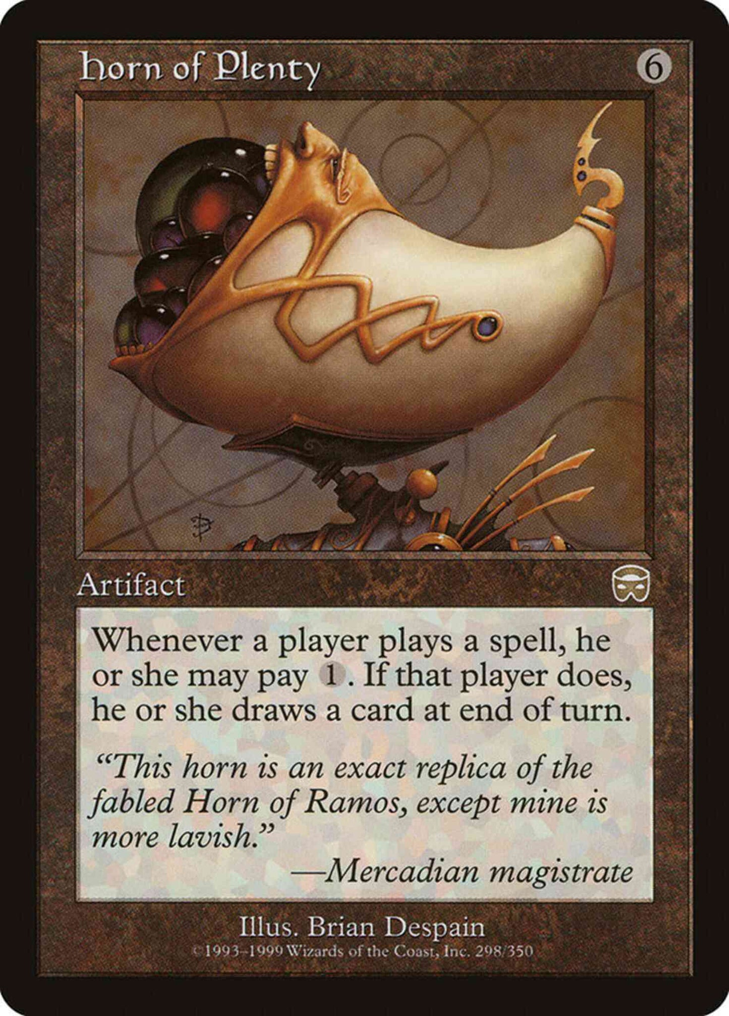 Horn of Plenty [298] [Mercadian Masques] [Non-Foil]