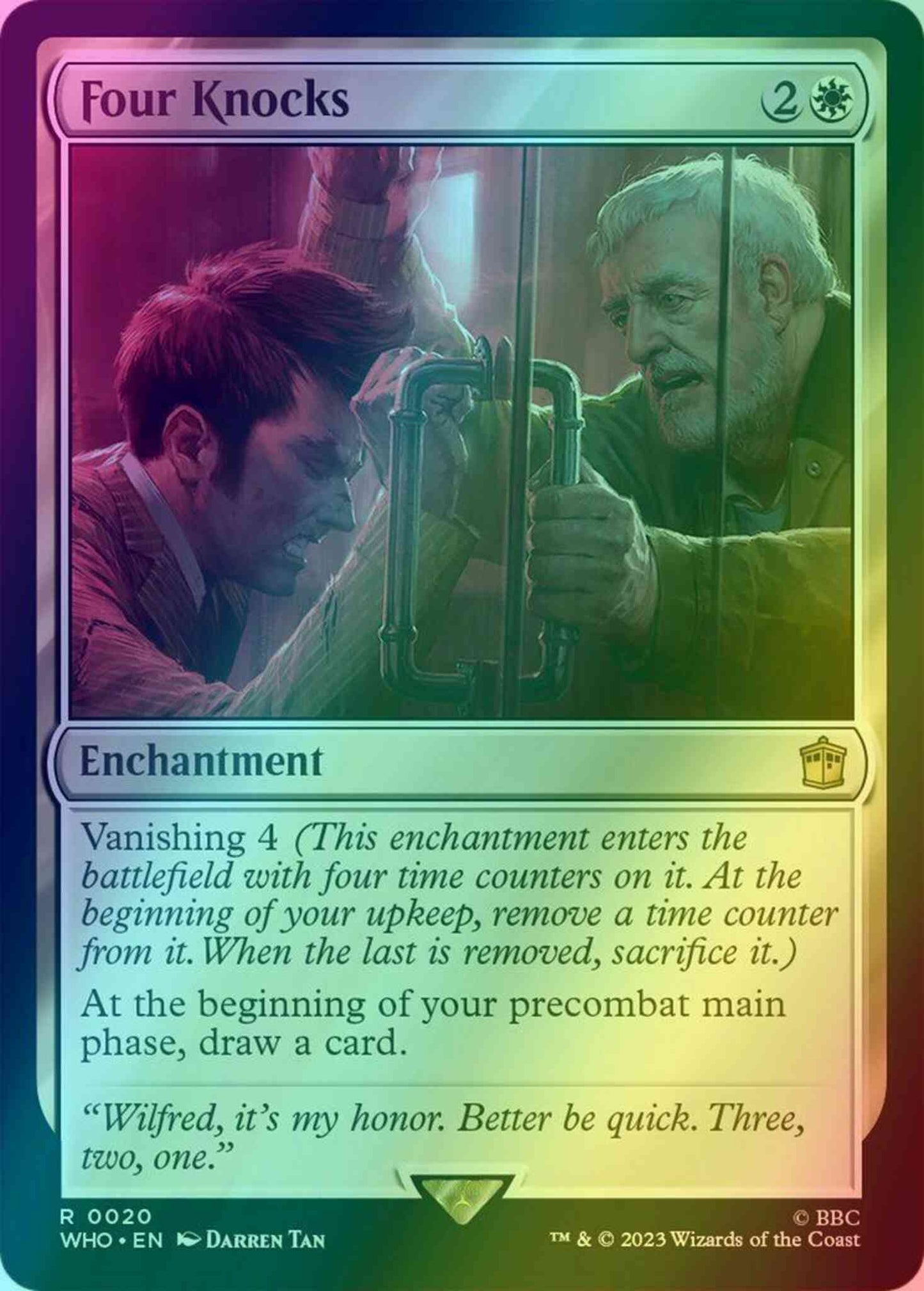 Four Knocks [20] [Universes Beyond: Doctor Who] [Foil]
