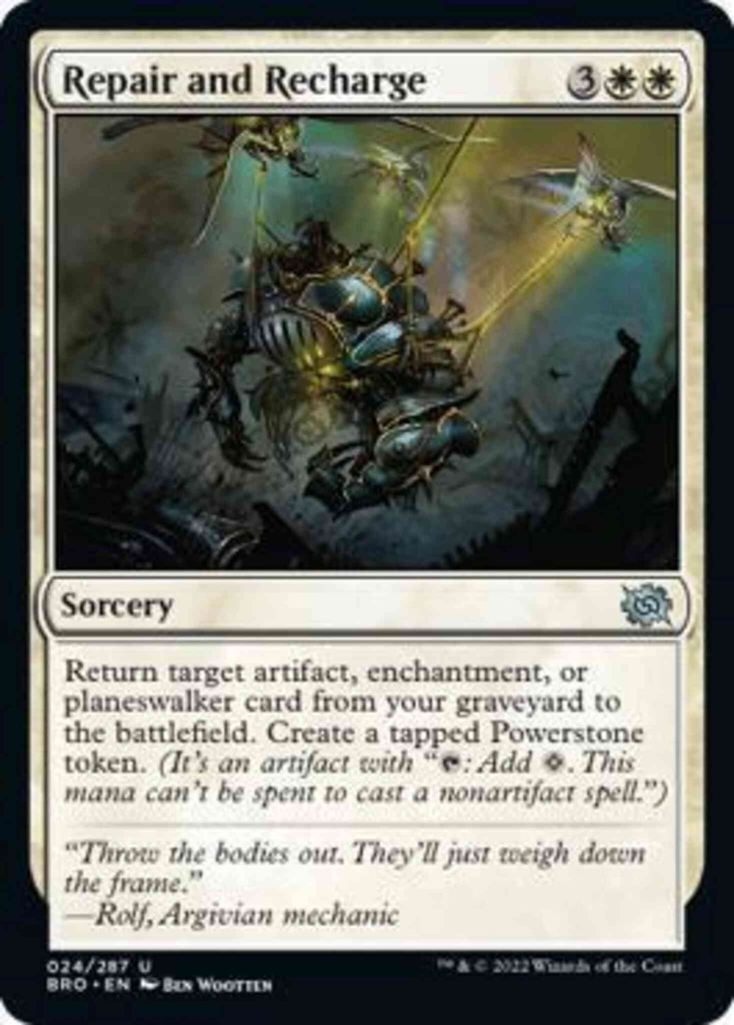 Repair and Recharge [24] [The Brothers' War] [Non-Foil]