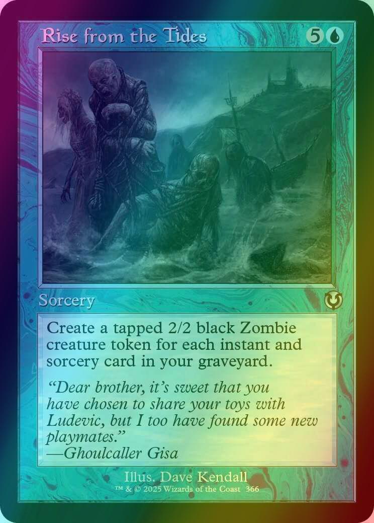 Rise from the Tides [366] [Retro Frame] [Innistrad Remastered] [Foil]